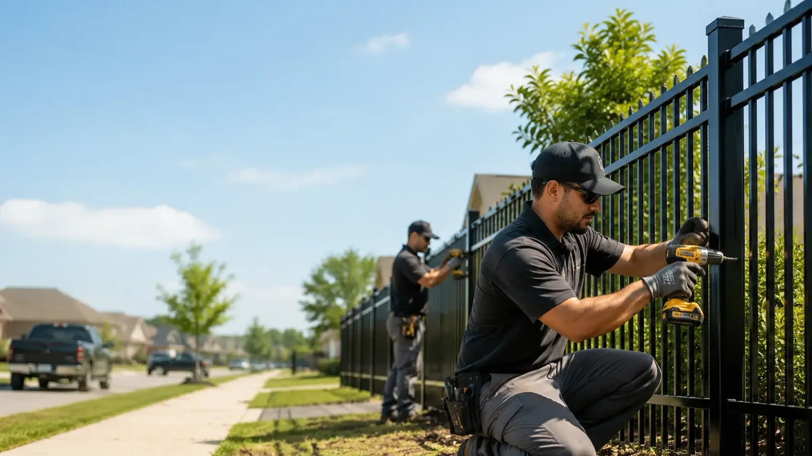 Metal Fence Installation in The Plains, VA